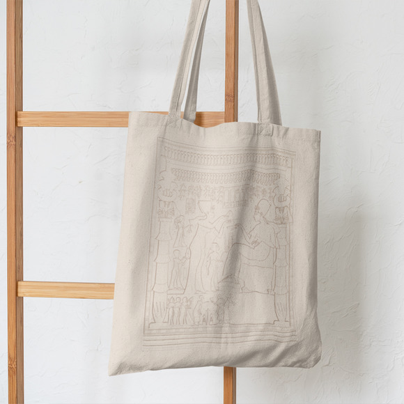Egyptian Pharaoh Served by Queen Tote - Picture 4 of 5